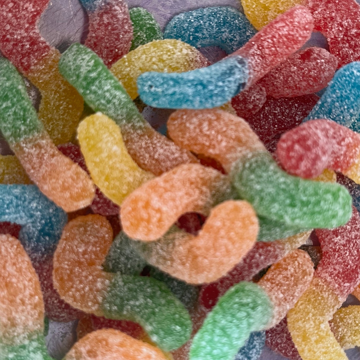 Saure Glühwürmchen 100gr ( circa 19 Stk.)