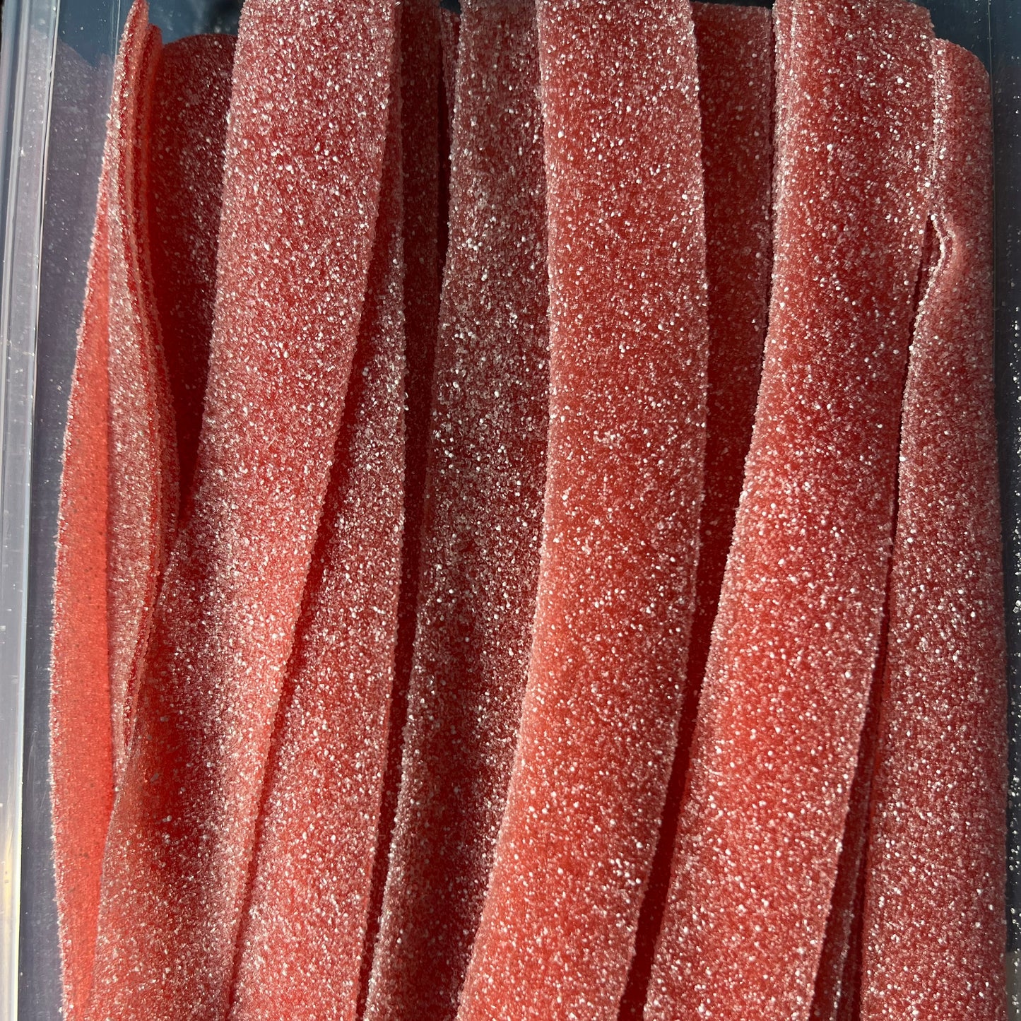 Haribo Pasta Basta Erdbeere FIZZ vegan 100gr (circa 14 Stk.)