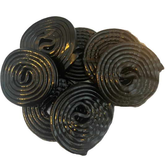 Lakritzschnecken 100g (circa 6 Stk.)