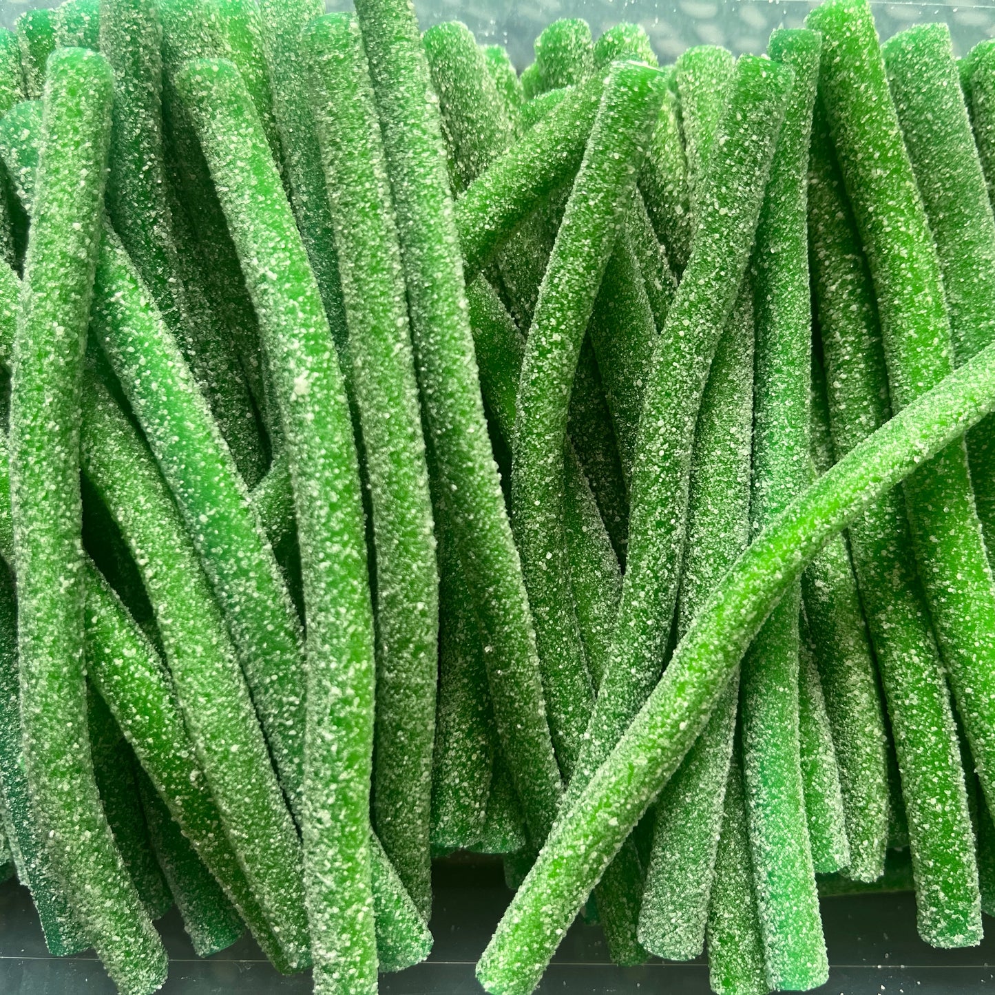 Mini Apfelstifte mit Crémefüllung bezuckert 100gr ( circa 13 Stk.)