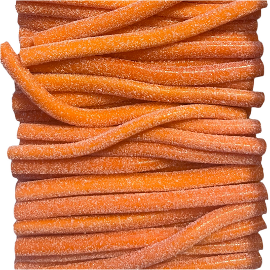 Mini Erdbeerstifte mit Crémefüllung bezuckert 100gr (circa 13 Stk.)